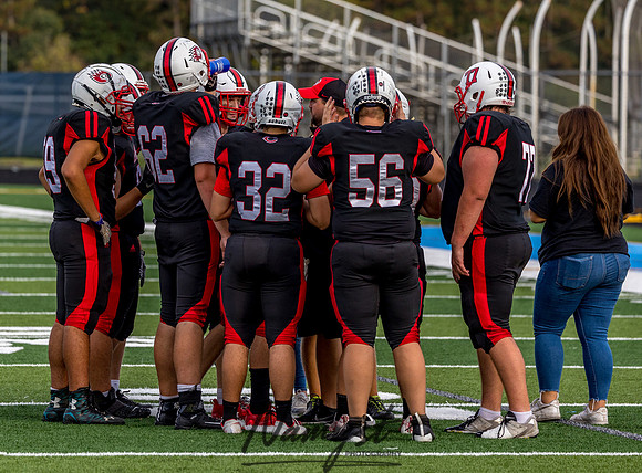 Centennial (JV) at Blaine Football Game 0114