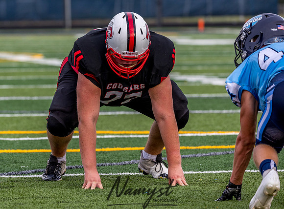 Centennial (JV) at Blaine Football Game 0117
