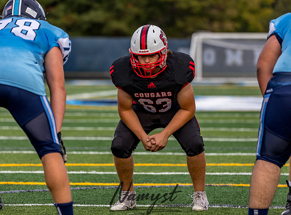Centennial (JV) at Blaine Football Game 0116