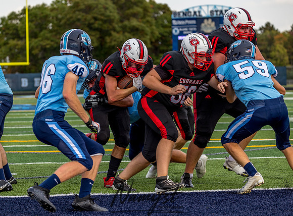 Centennial (JV) at Blaine Football Game 0118