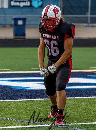 Centennial (JV) at Blaine Football Game 0123