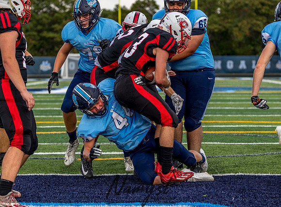 Centennial (JV) at Blaine Football Game 0119
