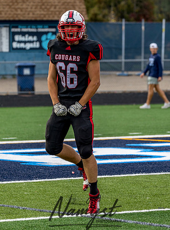Centennial (JV) at Blaine Football Game 0124