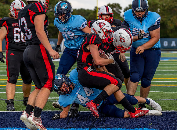 Centennial (JV) at Blaine Football Game 0120
