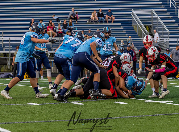 Centennial (JV) at Blaine Football Game 0129