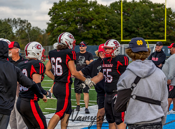 Centennial (JV) at Blaine Football Game 0127