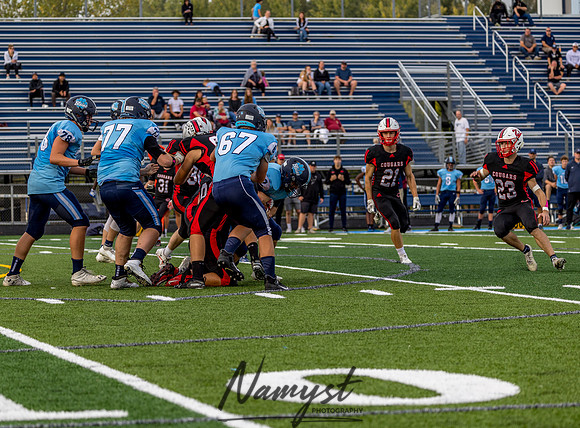 Centennial (JV) at Blaine Football Game 0128