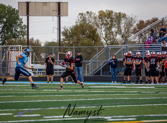Centennial (JV) at Blaine Football Game 0130