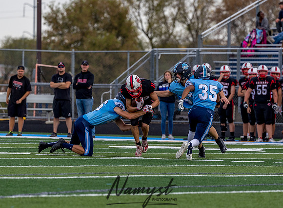 Centennial (JV) at Blaine Football Game 0132