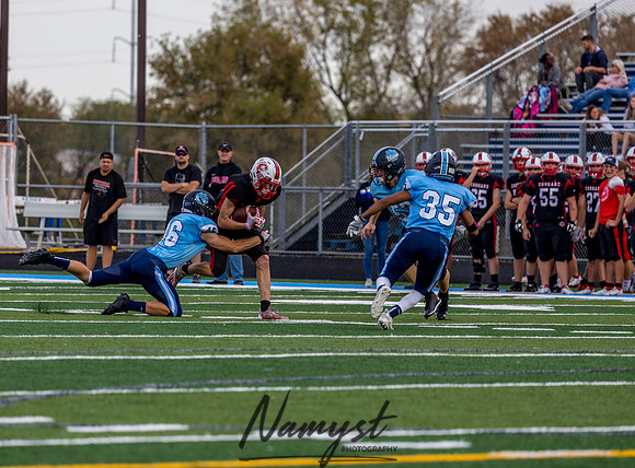 Centennial (JV) at Blaine Football Game 0131