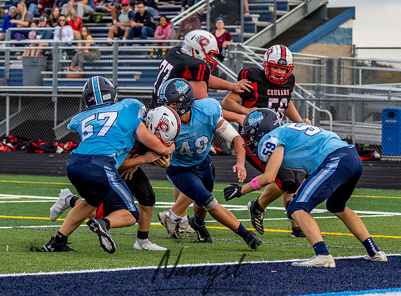 Centennial (JV) at Blaine Football Game 0138