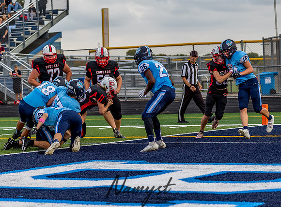 Centennial (JV) at Blaine Football Game 0142
