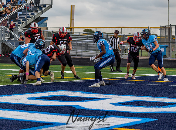 Centennial (JV) at Blaine Football Game 0141