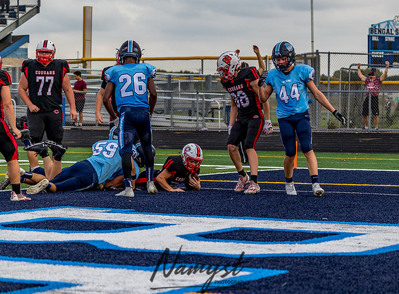 Centennial (JV) at Blaine Football Game 0145