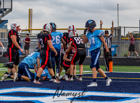 Centennial (JV) at Blaine Football Game 0146