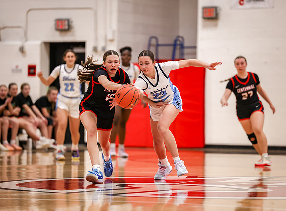 Centennial vs Blaine Girls Varsity Basketball 89