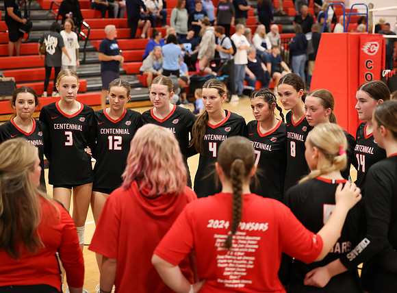 Centennial vs Blaine Girls Varsity Volleyball 360