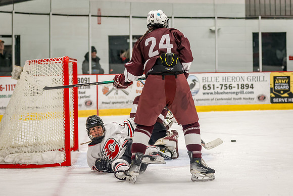 Centennial vs Anoka Varsity Hockey 98