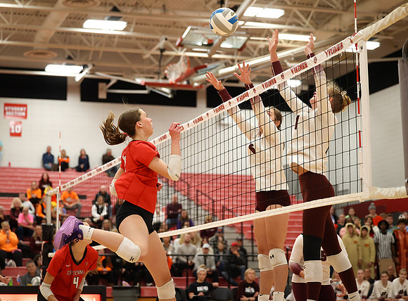 Centennial vs Anoka Girls Varsity Volleyball 123