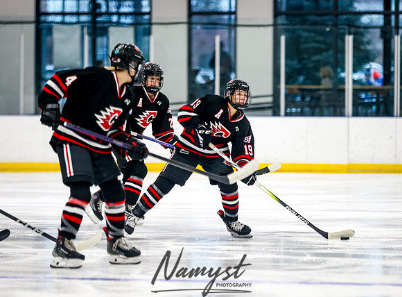 Centennial vs Roger Girls Varsity Hockey 1