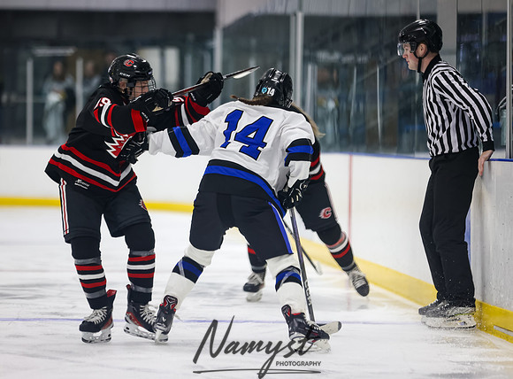 Centennial vs Roger Girls Varsity Hockey 12