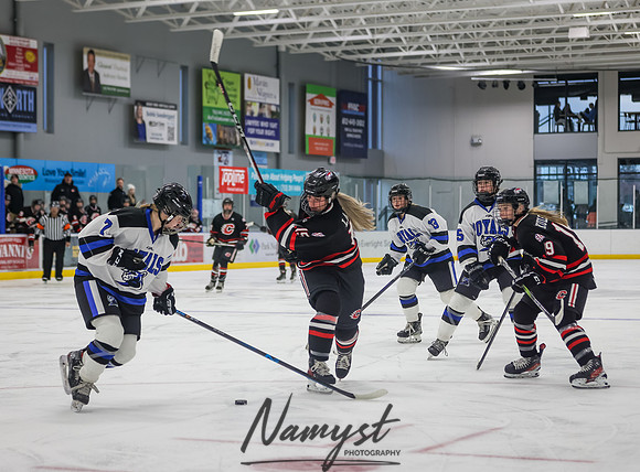 Centennial vs Roger Girls Varsity Hockey 13