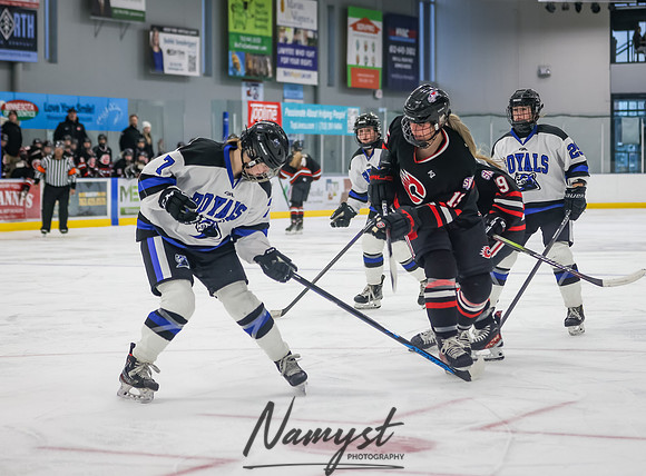 Centennial vs Roger Girls Varsity Hockey 14