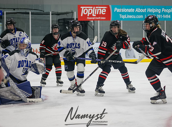 Centennial vs Roger Girls Varsity Hockey 16