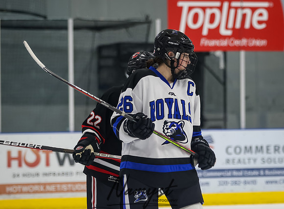 Centennial vs Roger Girls Varsity Hockey 25