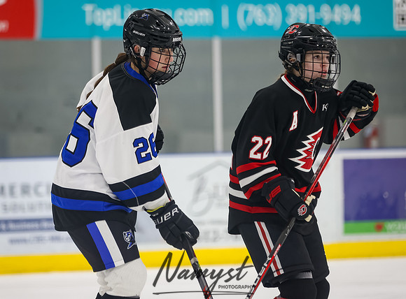 Centennial vs Roger Girls Varsity Hockey 26
