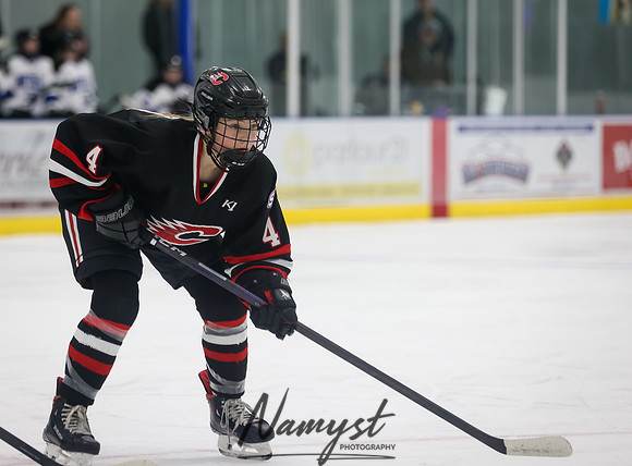 Centennial vs Roger Girls Varsity Hockey 41