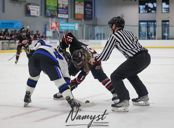 Centennial vs Roger Girls Varsity Hockey 45