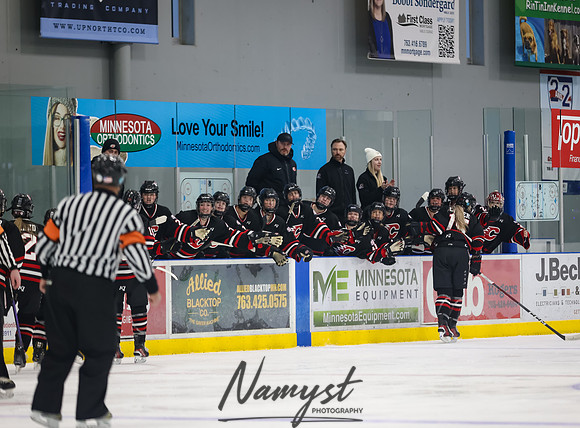 Centennial vs Roger Girls Varsity Hockey 50