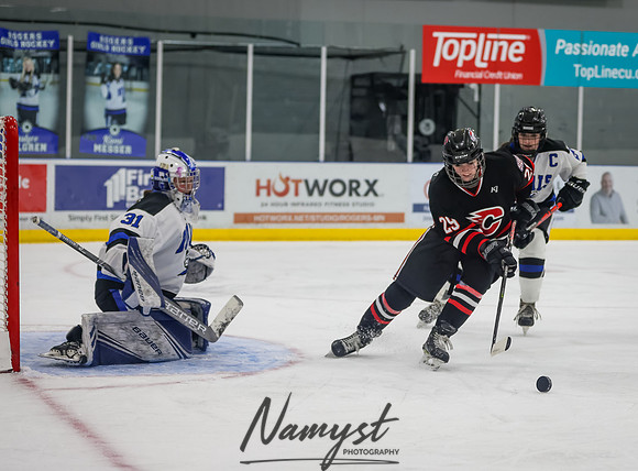 Centennial vs Roger Girls Varsity Hockey 57