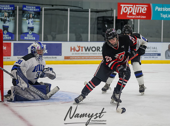 Centennial vs Roger Girls Varsity Hockey 58