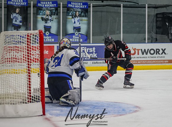 Centennial vs Roger Girls Varsity Hockey 63
