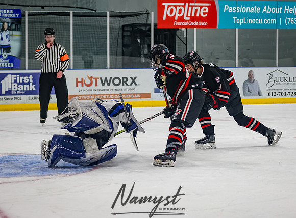 Centennial vs Roger Girls Varsity Hockey 65