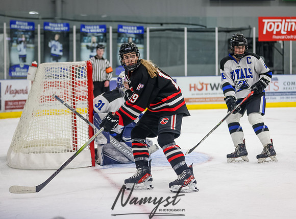 Centennial vs Roger Girls Varsity Hockey 72