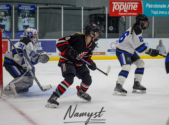 Centennial vs Roger Girls Varsity Hockey 74