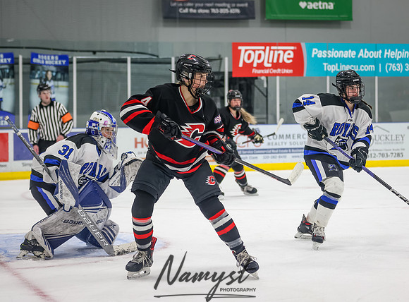 Centennial vs Roger Girls Varsity Hockey 76