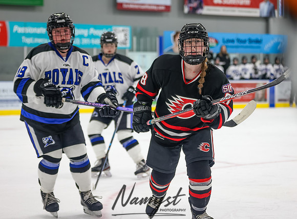 Centennial vs Roger Girls Varsity Hockey 78