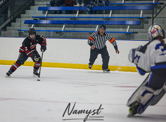 Centennial vs Roger Girls Varsity Hockey 82
