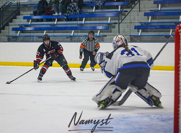 Centennial vs Roger Girls Varsity Hockey 84