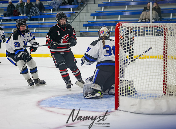 Centennial vs Roger Girls Varsity Hockey 89