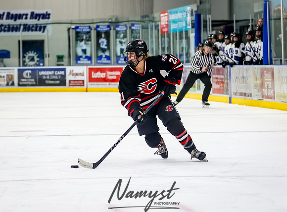 Centennial vs Roger Girls Varsity Hockey 201