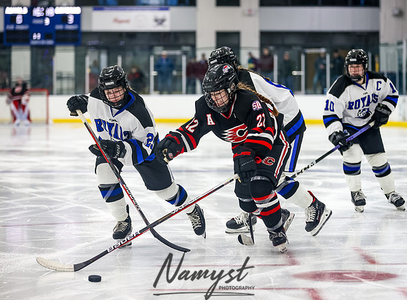 Centennial vs Roger Girls Varsity Hockey 210