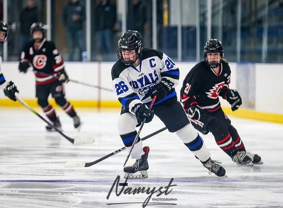 Centennial vs Roger Girls Varsity Hockey 215