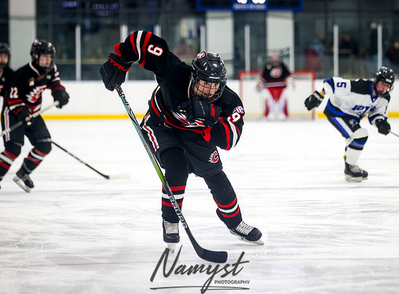 Centennial vs Roger Girls Varsity Hockey 219