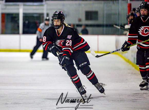 Centennial-Spring Lake Park vs Rogers Girls Varsity Hockey 400