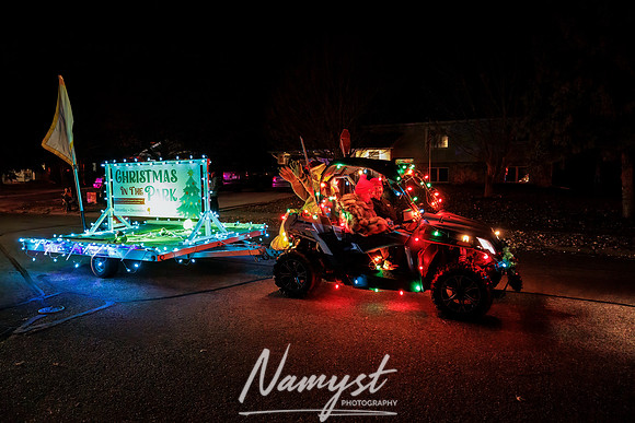Centennial Fire Santa's Fire Engine Parade 13